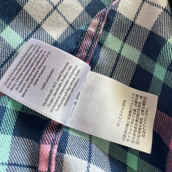 Vineyard Vines  Performance Flannel Classic Fit Tucker Shirt Size L - Picture 6 of 13